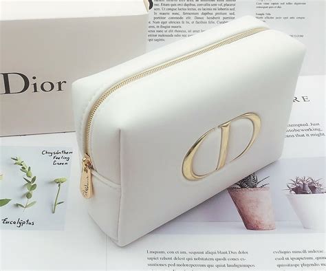 dior clutch makeup|christian Dior cosmetic pouch.